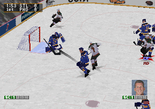 NHL Blades of Steel 2000 screenshot 3 for Playstation